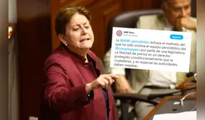 Denuncian maltrato de Lourdes Alcorta a periodistas del Congreso
