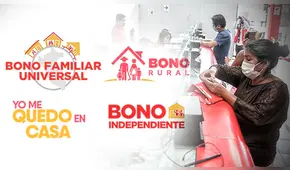 Bonos del Estado: LINKS OFICIALES del Bono Independiente, Universal, de Electricidad y demás