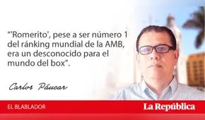 Romerito y 'Bom bom' 