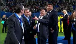 Efusivo: revelan qué le dijo Maradona a Pizzi tras la derrota de Chile ante Alemania [VIDEO]