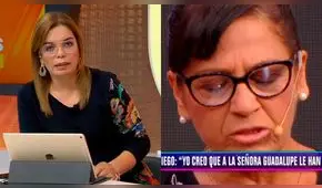 Melissa Loza quedó en ‘shock’ al ver a su madre llorando en TV