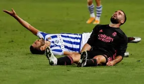 Real Madrid: Dani Carvajal se lesionó la rodilla derecha y será baja para Zidane