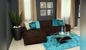 ¿Con qué colores puedo decorar si tengo muebles marrones?