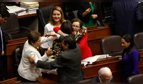 Las 9 congresistas mujeres de FP que no apoyaron a Paloma Noceda