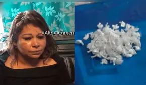 La Victoria: vendedora de droga inventó increíble excusa para no ser detenida [VIDEO]
