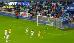 Tigres vs Pachuca: Ismael Sosa puso el empate con este golazo [VIDEO]