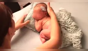 Facebook: sesión fotográfica de bebé termina manchada por inesperada situación [VIDEO]