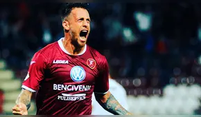 Germán Denis marcó dos goles en victoria de Reggina por la Serie C de Italia [VIDEO]
