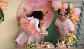 Lady Guillén celebra el segundo cumpleaños de su hija con fiesta virtual