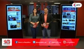 Así se desarrolla marcha de 'Con mis hijos no te metas' - 10 minutos Edición Tarde