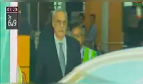 Manuel Burga llegó a Lima tras ser declarado no culpable [VIDEO]