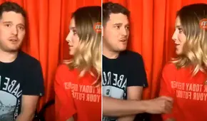 Michael Bublé y su polémico gesto a Luisana Lopilato durante 'live’ de Instagram [VIDEO]