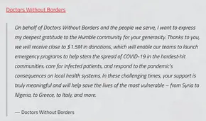 Coronavirus: pack de 44 videojuegos logra recaudar más de 6 millones de dólares