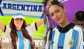 ¿Le ‘roba’ el puesto a Tini? Rosángela asegura ser el amuleto de Argentina en el Qatar 2022