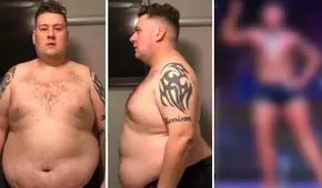 La radical transformación de un hombre que perdió 100 kg en 3 años tras una pregunta de su hijo