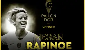 Megan Rapinoe ganó el Balón de Oro 2019 a la mejor jugadora [FOTOS]