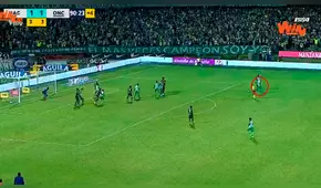 Atlético Nacional vs Once Caldas: sublime tiro libre de Bocanegra para el 2-1 [VIDEO]