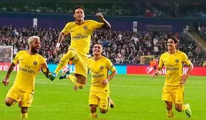 Neymar deslumbró con un golazo de tiro libre en el PSG-Anderlecht por Champions League [VIDEO]
