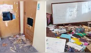 Congresista Ricardo Medina denuncia robos y desmanes en alejada institución educativa