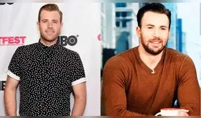 Chris Evans y su hermano menor sorprendieron con gran parecido en la ceremonia de los Globos de Oro