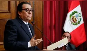 Presentan pedido para que ministro Mendoza sea citado por Comisión de Justicia por el indulto 