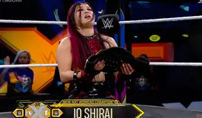 Io Shirai logró ganar el Campeonato de Mujeres de NXT tras vencer a Charlotte Flair y Rhea Ripley