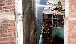 El miedo volvió a Mesa Redonda y en el Callao: el fuego siguió hasta anoche