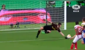 Chelsea vs. Arsenal: La tremenda intervención de Cech para evitar el 1-0 [VIDEO]