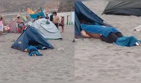 Arequipa: Joven muere tras libar licor en playa de Mollendo [VIDEO]