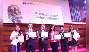 Reconocen a 21 docentes con el Premio Horacio Zeballos 2018