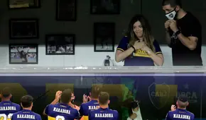 Jugadores de Boca Juniors le dedicaron el triunfo a Dalma Maradona 