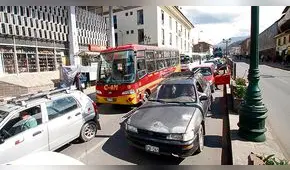 Cusco: Anuncian campaña "Apaga el motor de tu vehículo"