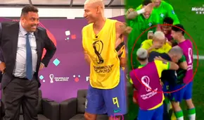 ¡Puso a bailar al ‘Fenómeno’! Richarlison le enseñó los ‘pasos prohibidos’ a Ronaldo