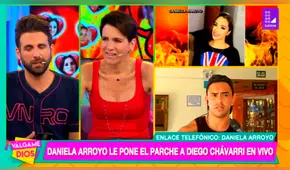 Daniela Arroyo arremetió contra Diego Chávarri durante programa en vivo [VIDEOS]