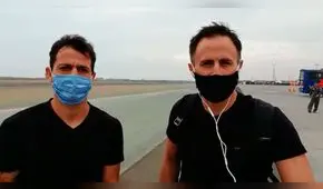 Carlos A. Mannucci: Guastavino y Peirano viajaron a Uruguay en vuelo humanitario