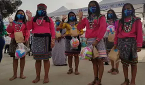 Entregan ayuda a la comunidad shipibo-conibo de Cantagallo por Navidad