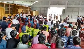 Indígenas retienen a funcionarios de la PCM, GRA y congresista Herrera