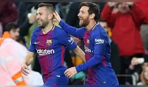 Jordi Alba: "El Balón de Oro es una mentira. Leo Messi es el mejor del mundo siempre"