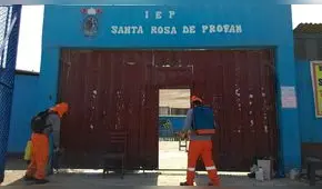 Santa Rosa: fumigan colegios ante el inicio del año escolar