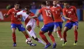 Con polémico arbitraje Perú cayó 3-2 ante Costa Rica en amistoso internacional [RESUMEN]