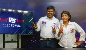 Arequipa: Dessy Zanabria y Moisés Chuctaya plantearon sus propuestas contra la inseguridad en Versus Electoral [VIDEO]