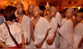 ¿Por qué niños rescatados en Tailandia se instalarán en templo budista? [ FOTOS]