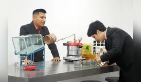 Estudiantes universitarios obtienen agua potable y energía eléctrica con agua de mar