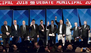 Segundo grupo de 10 candidatos a alcaldía de Lima confrontaron sus propuestas