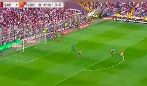 Saprissa vs Herediano: Jimmy Marín resolvió de forma magistral para poner el 1-1 [VIDEO]