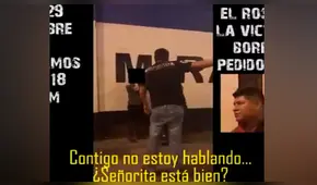 Miraflores: captan a sujeto agrediendo a mujer en plena calle [VIDEO]