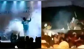 Tsunami en Indonesia: el preciso momento en el que arrasa masivo concierto [VIDEO]