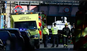 Londres: reportan fuerte explosión en estación de tren