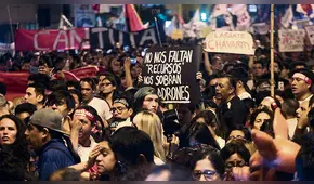 Movilizaciones se intensificarán hasta que Pedro Chávarry se vaya