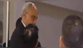 Manuel Burga se hizo presente en velorio de Daniel Peredo [VIDEO]